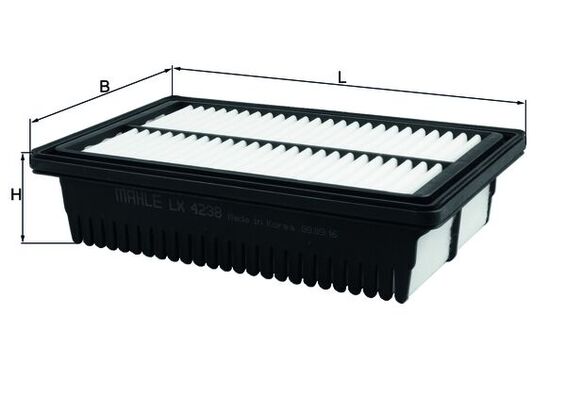Повітряний фільтр   LX 4238   KNECHT