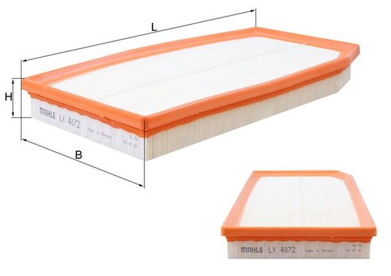Повітряний фільтр   LX 4872   KNECHT