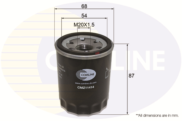 Масляный фильтр   CMZ11414   COMLINE