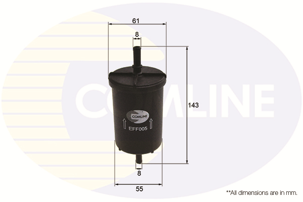 Фільтр палива   EFF005   COMLINE