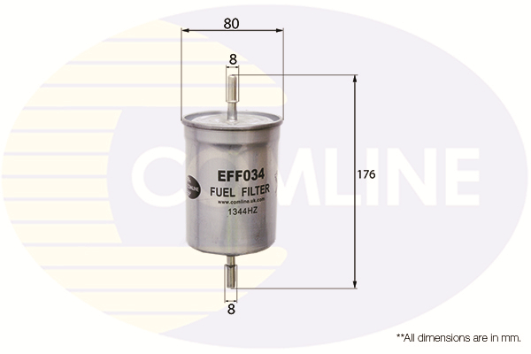 Фільтр палива   EFF034   COMLINE