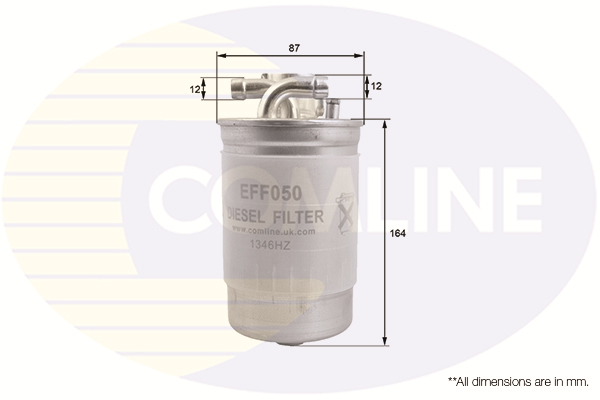 Фільтр палива   EFF050   COMLINE