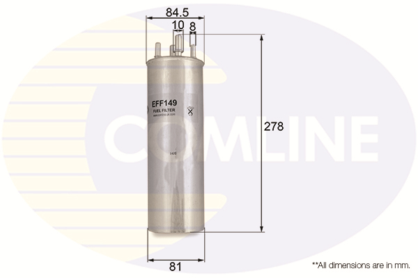 Фільтр палива   EFF149   COMLINE