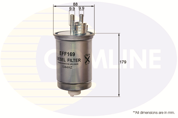 Фільтр палива   EFF169   COMLINE