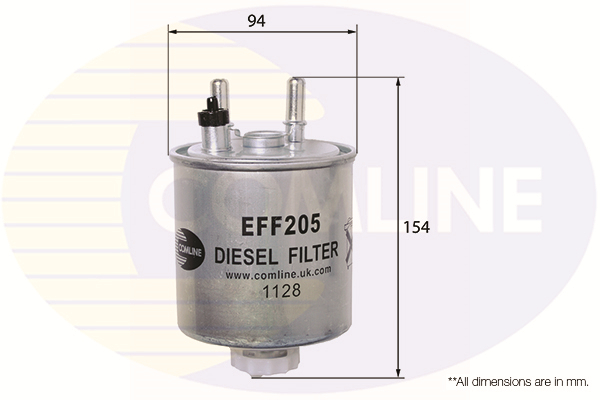 Фільтр палива   EFF205   COMLINE