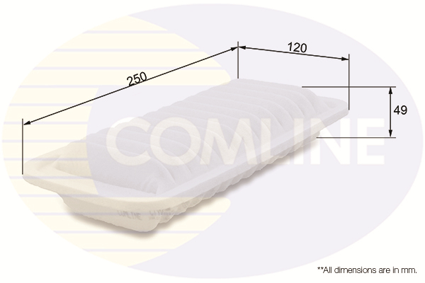 Повітряний фільтр   CTY12035   COMLINE