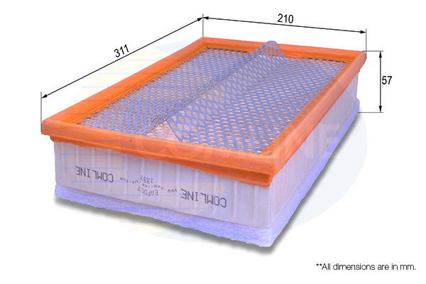 Повітряний фільтр   EAF057   COMLINE