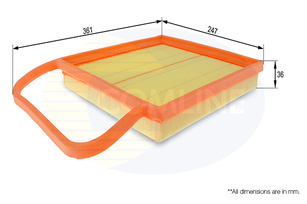 Повітряний фільтр   EAF481   COMLINE