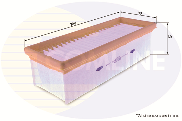 Воздушный фильтр   EAF801   COMLINE
