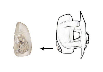 Фонарь указателя поворота   3799916   VAN WEZEL