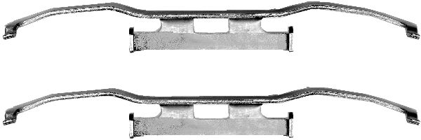 Комплект приладдя, гальмівний супорт, TEXTAR 82058400 Комплект приладдя, гальмівний супорт, TEXTAR 82058400