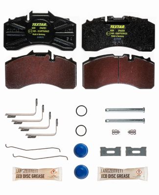 Комплект гальмівних накладок, дискове гальмо   2940301   TEXTAR