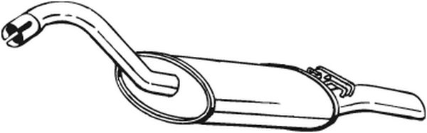 Глушник   105-017   BOSAL