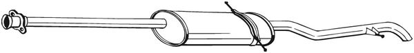 Глушник   289-023   BOSAL