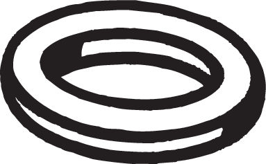 Прокладка, труба выхлопного газа, BOSAL 256-282 Прокладка, труба выхлопного газа, BOSAL 256-282