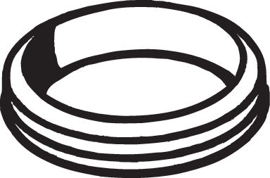 Ущільнення, вихлопна труба   256-950   BOSAL