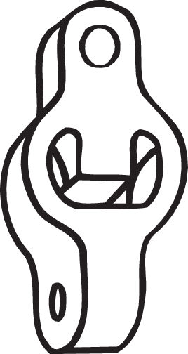 Гумова стрічка, система відведення ВГ, BOSAL 255-166 Гумова стрічка, система відведення ВГ, BOSAL 255-166