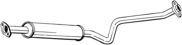 Проміжний глушник   284-099   BOSAL