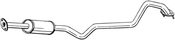 Проміжний глушник   285-417   BOSAL