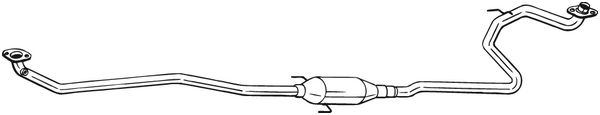 Проміжний глушник   293-041   BOSAL