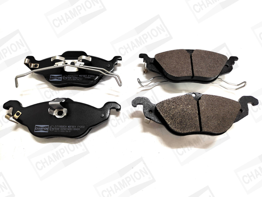 Комплект гальмівних накладок, дискове гальмо   571968CH   CHAMPION