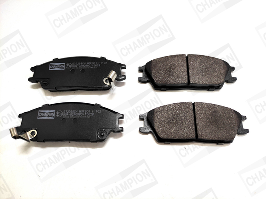 Комплект гальмівних накладок, дискове гальмо   572268CH   CHAMPION