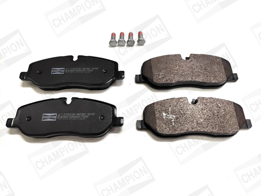 Комплект гальмівних накладок, дискове гальмо, CHAMPION 572521CH Комплект гальмівних накладок, дискове гальмо, CHAMPION 572521CH