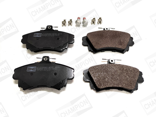Комплект гальмівних накладок, дискове гальмо   573039CH   CHAMPION