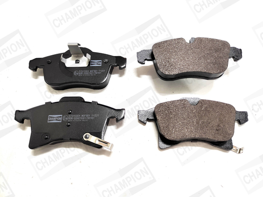 Комплект гальмівних накладок, дискове гальмо   573153CH   CHAMPION