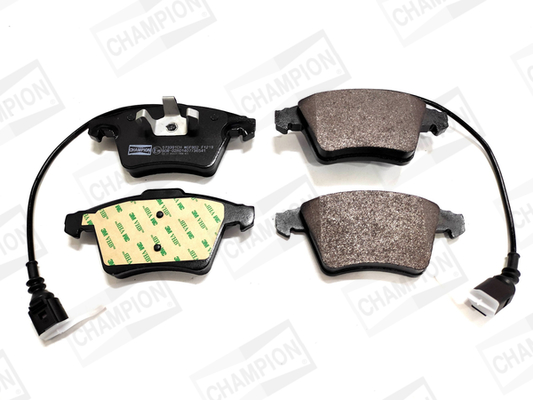 Комплект гальмівних накладок, дискове гальмо   573391CH   CHAMPION