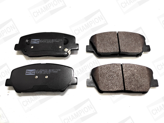 Комплект гальмівних накладок, дискове гальмо   573407CH   CHAMPION