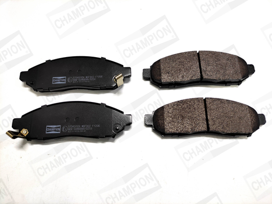 Комплект гальмівних накладок, дискове гальмо   573431CH   CHAMPION