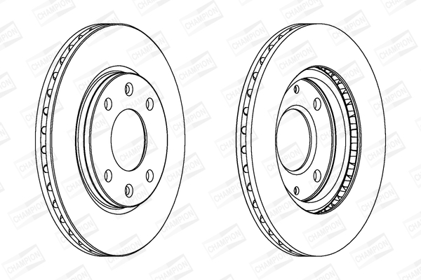 Тормозной диск   561409CH   CHAMPION