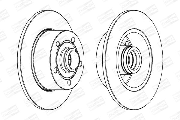 Гальмівний диск 561982CH-1 CHAMPION #1