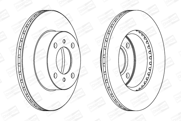 Тормозной диск 562011CH CHAMPION #1