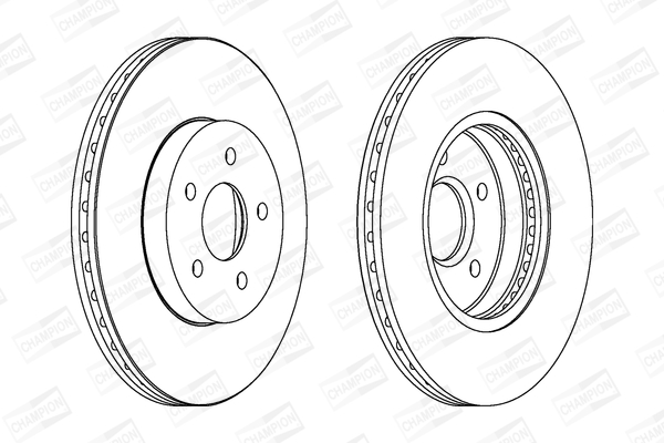 Тормозной диск   562180CH   CHAMPION