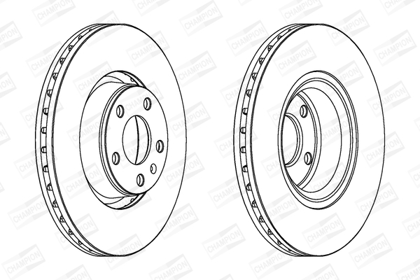 Тормозной диск 562265CH-1 CHAMPION #1