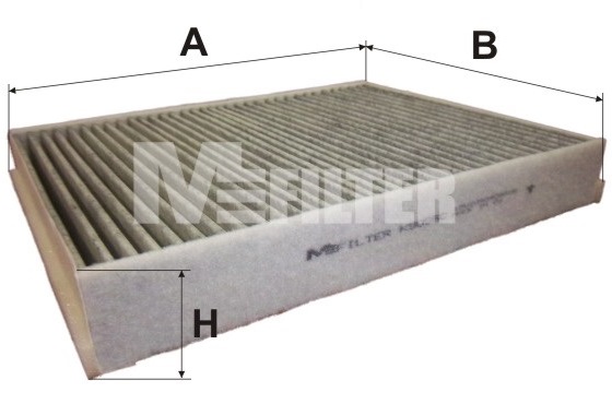 Фільтр, повітря у салоні   K 9095C   MFILTER