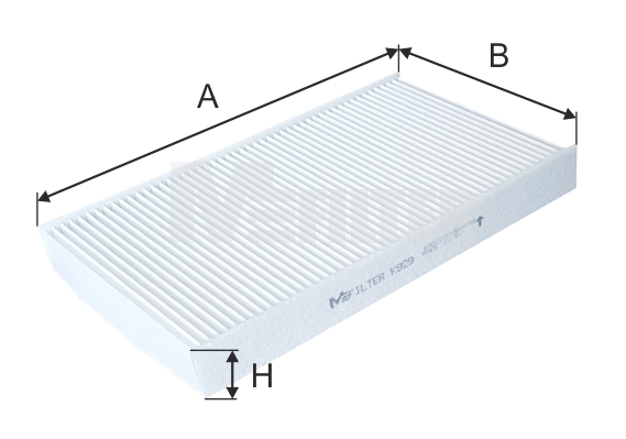 Фільтр, повітря у салоні   K 929   MFILTER
