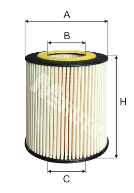 Оливний фільтр   TE 625   MFILTER