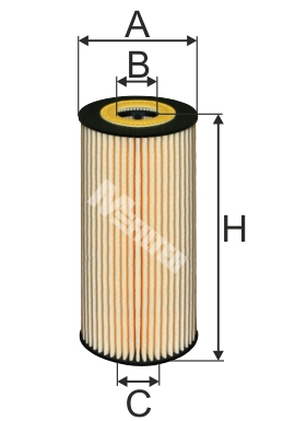 Масляный фильтр   TE 630   MFILTER