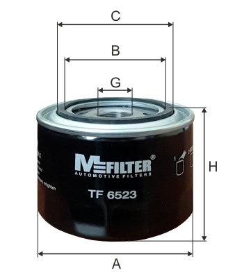 Масляный фильтр   TF 6523   MFILTER