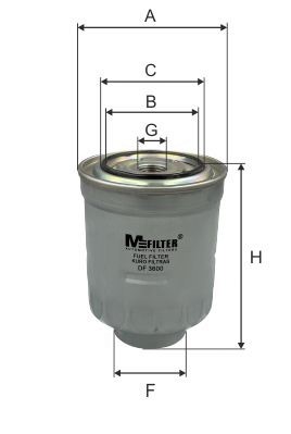 Фільтр палива   DF 3600   MFILTER