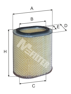 Повітряний фільтр   A 238   MFILTER