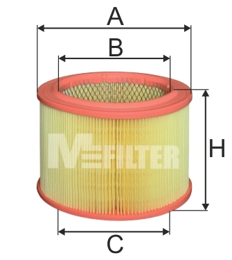 Повітряний фільтр   A 289   MFILTER