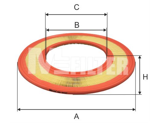Повітряний фільтр   A 382   MFILTER