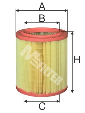 Повітряний фільтр   A 396   MFILTER