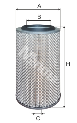 Повітряний фільтр   A 844   MFILTER