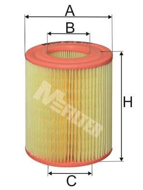 Повітряний фільтр   A 872   MFILTER