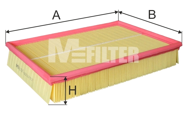 Повітряний фільтр   K 162   MFILTER